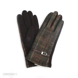 Fashion Winter Velvet Warm Gloves For Women