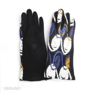 Unique Design Winter Touch Screen Gloves Velvet Warm Gloves