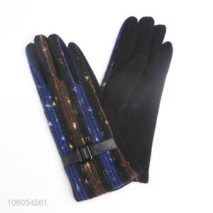 Fashion Winter Touch Screen Gloves With Velvet Lining