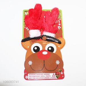 Wholesale cute deer horn Christmas hairpin