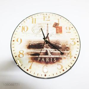 Customized household use paris style <em>wall</em> <em>clocks</em>
