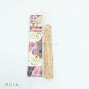 Wholesale rose  aroma incense sticks witb bamboo board