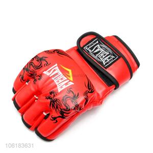 Professional supply custom adults fighting gloves Muay Thai gloves