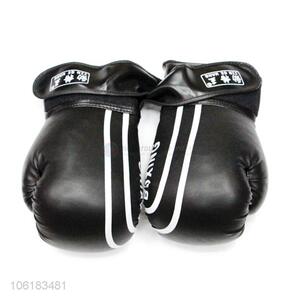 China suppliers custom logo pu leather adults boxing gloves