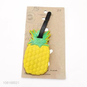 Best Sale Pineapple Silicone Luggage Tag