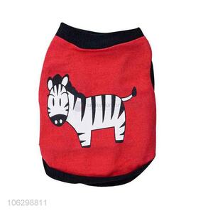 Cartoon Animal Pattern Cotton Pet Dog Clothes