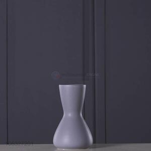 New Product Modern Matt Gray Glazed Home Decor Ceramic Vase