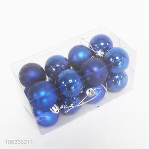 Competitive price 16pcs Christmas balls Xmas tree ornaments