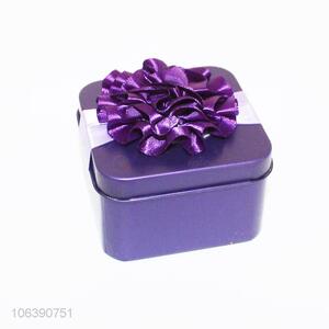Contracted Design Iron Storage Case Gift Jewelry Box