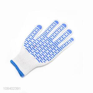 Hot Selling Safety <em>Gloves</em> With <em>Rubber</em> Dimples