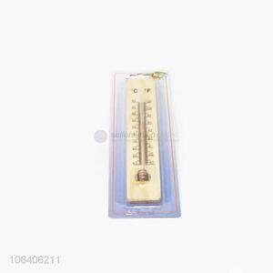 Factory sell wooden plank indoor thermometer