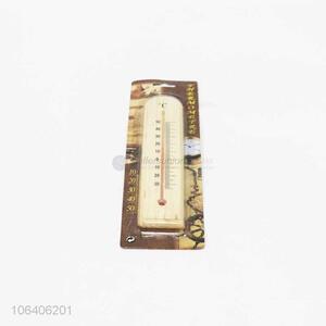Premium quality household Indoor wooden wall thermometer