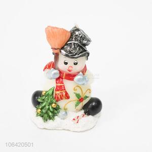 Custom Christmas Series Snowman Shape Real Wax Candles