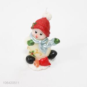 New christmas snowman gift candle  for decoration