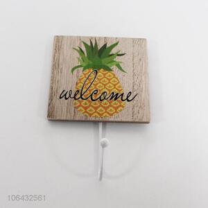 Factory Directly Selling Cute Pineapple Hook for Room Wall Decoration