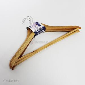 Hot selling household wooden clothes hanger coat hangers
