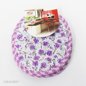 Wholesale 2 Pieces Flower Pattern Heat Insulated Pad