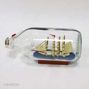Factory price glass wishing storage bottle with cork