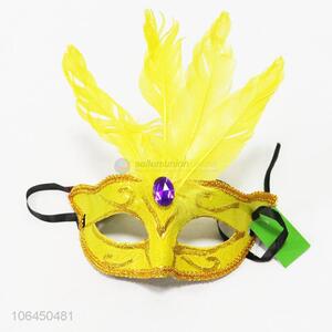 Newly designed feather masquerade mask party eye mask