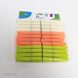 Good Factory Price 24PCS Colorful Plastic Clothes Pegs