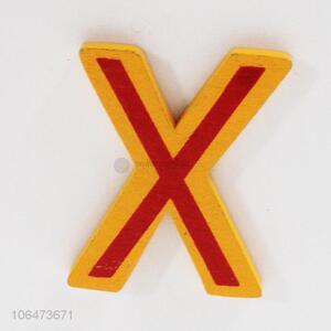 Cheap letter x fridge magnet kids educational toy