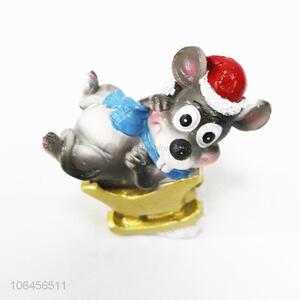 New product cute cartoon mouse resin craft ornaments