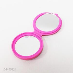 Wholesale Mini Round Makeup Mirror Pocket Silicone Cosmetic Mirror Daily Used Hand Mirrors