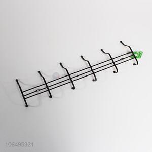 Hot Sell 6 Heads Wall Hooks Rails  for Home  Use