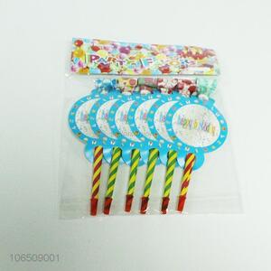 Wholesale birthday party supplies kids blowouts funny whistle