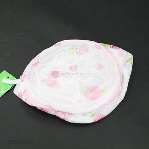 New products double-layer thin mesh bag flower printed laundry bag