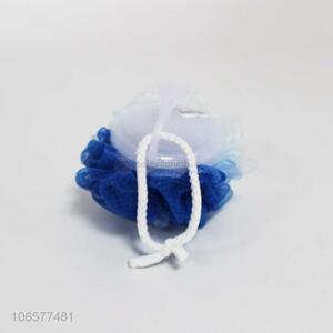 High quality mesh shower ball shower puff with cap