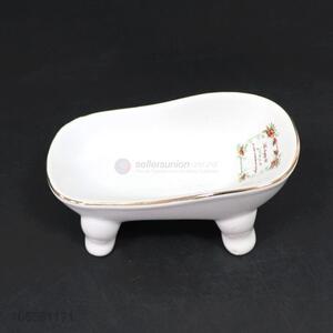 Newly designed delicate ceramic soap box soap holder