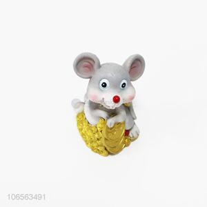 New products cartoon mouse design resin money box piggy bank