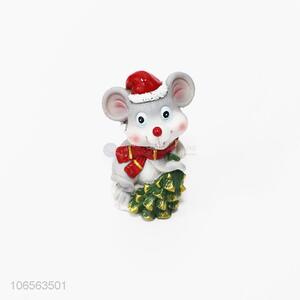 Cute design mouse shaped resin money box resin crafts