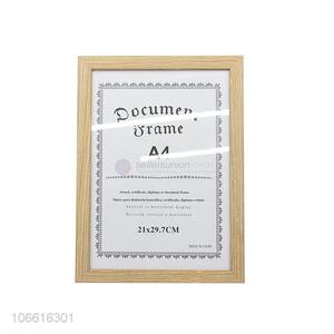 New Design A4 Document Frame Best Certificate Frame