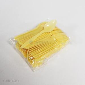 Wholesale 80pcs disposable plastic spoon with good quality