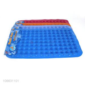 Factory customized non-slip bath mat pvc bathroom mat