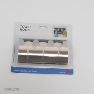 Reliable quality bathroom adhesive stainless steel towel hook