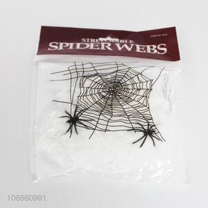 High quality Halloween Party Home Decorations Spider Web With Spider