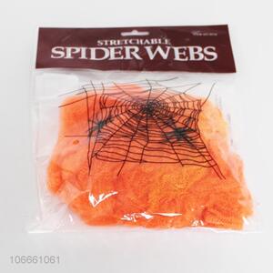 High Sales Halloween Cobweb Spider Web with Spiders Decoration