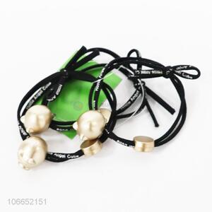 China manufacturer 3pcs cartoon beads hair rings headwear