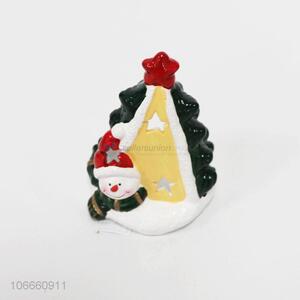 New Style Christmas Decoration Ceramic Candlestick