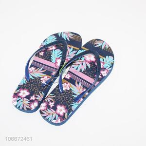 New design men beach slippers summer flip flops