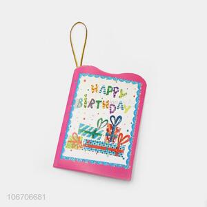 China supplier rectangle birthday cards birthday greeting card
