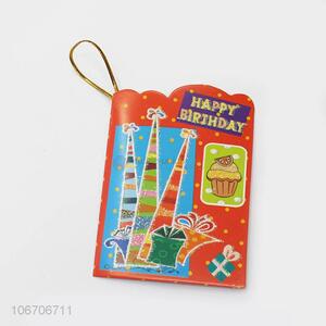 Wholesale cheap rectangle birthday cards birthday greeting card
