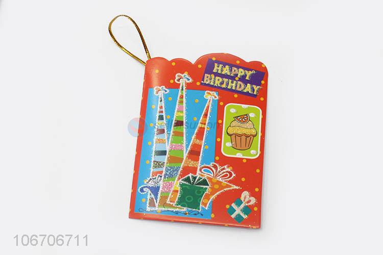 Wholesale cheap rectangle birthday cards birthday greeting card