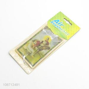 China supplier car paper air freshener with various scents