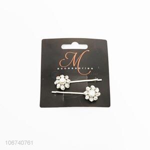 Good sales 2pcs exquisite flower bobby pin fashion jewelry