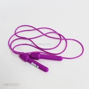 Suitable price premium purple plastic skipping rope