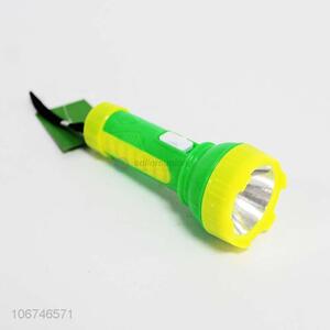 Promotional colorful plastic torch portable led flashlight